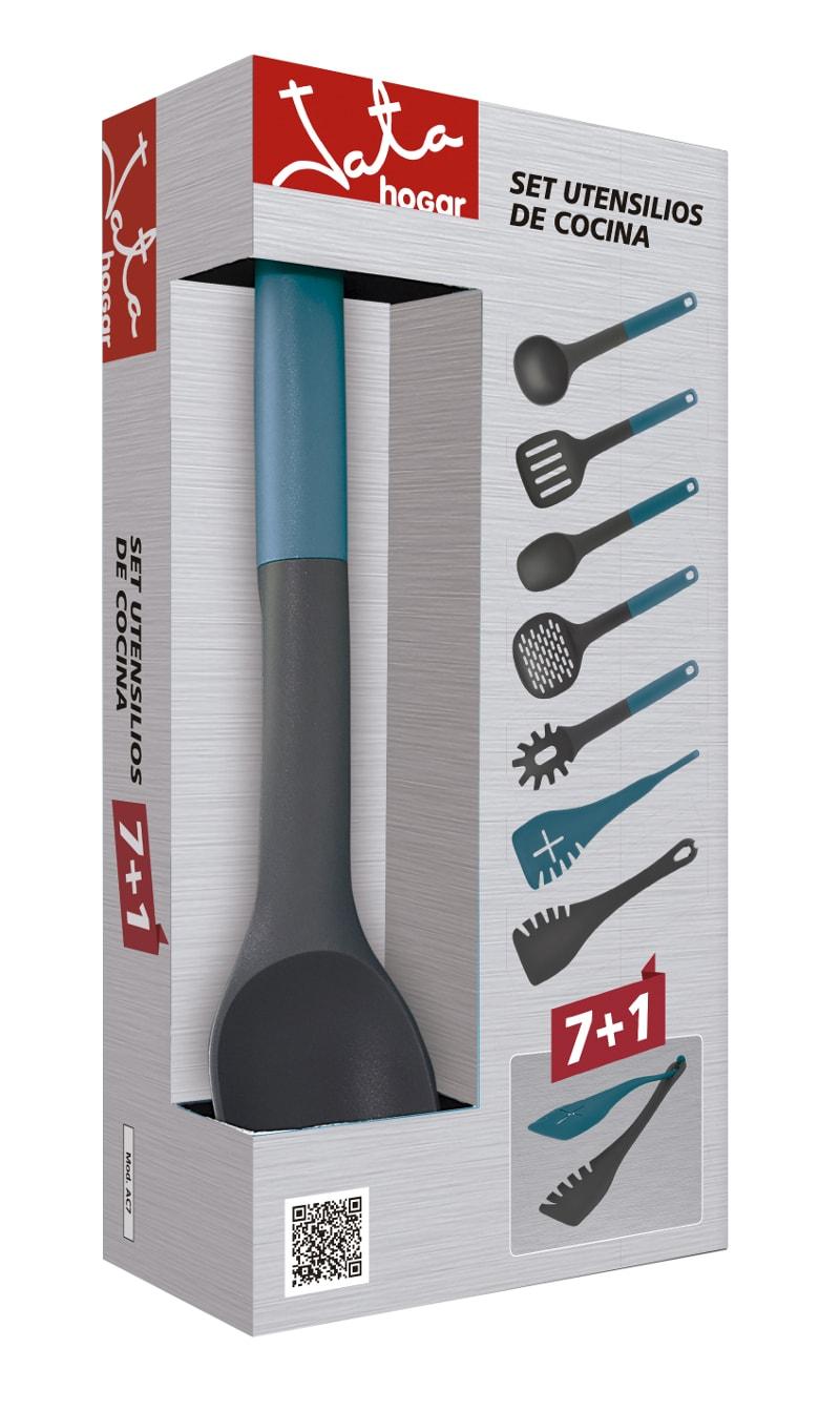 Set utensilios de cocina Jata 7+1