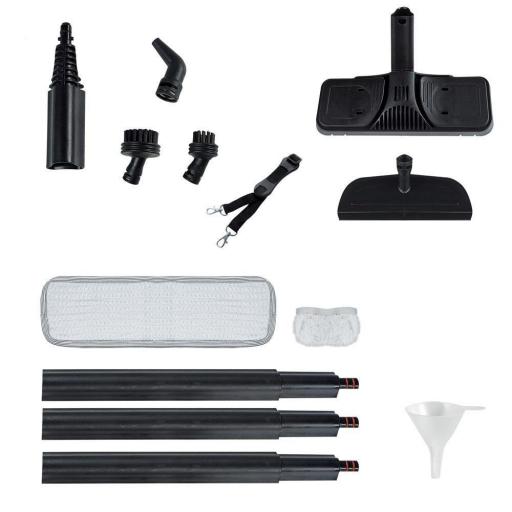 Limpiavapor Vaporetto POLTI  3,5  Bares, Vapor regulable 90g/min, blanco y rojo 1500 W [1]