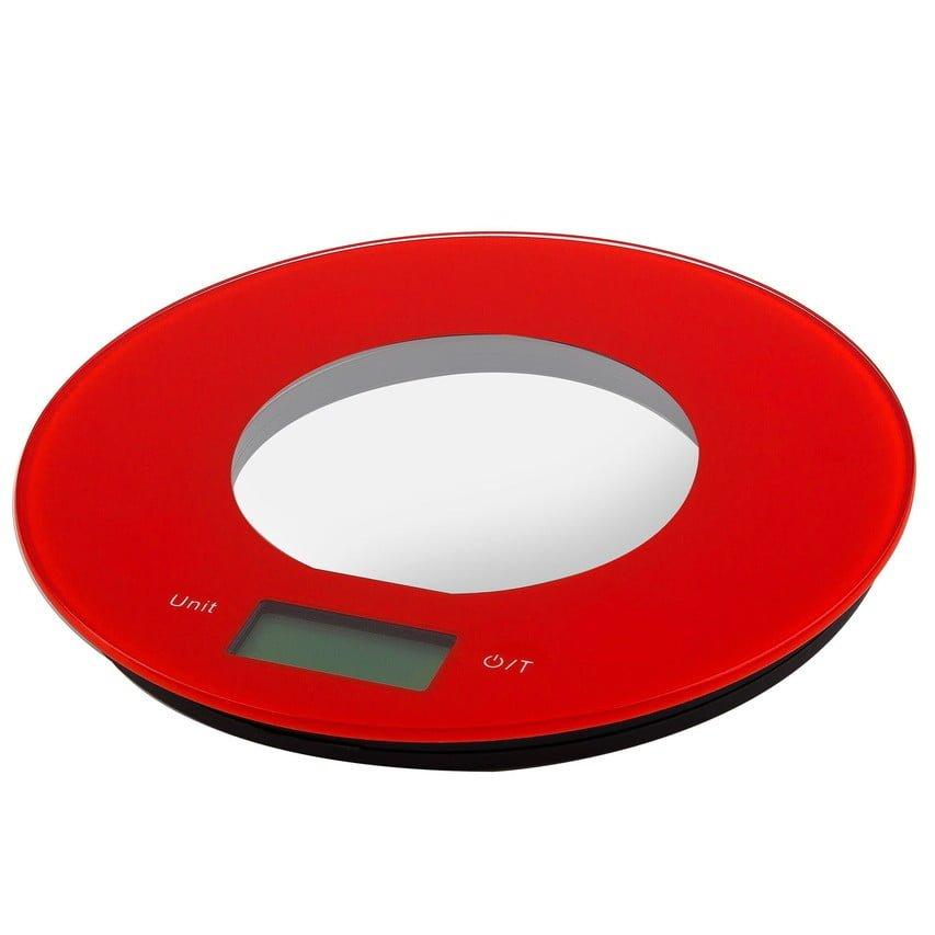 BALANZA COCINA REDONDA ROJA 5KG KÜKEN Código: