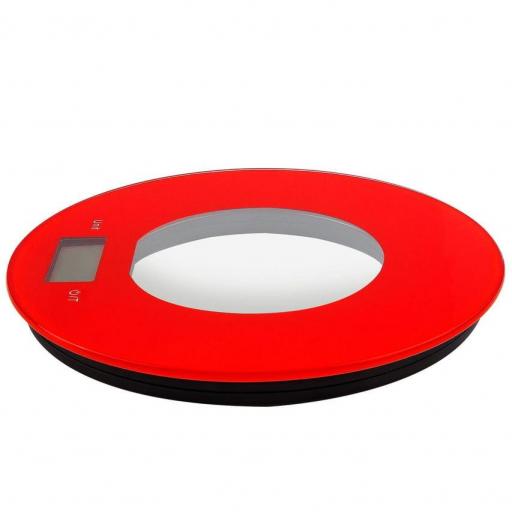 BALANZA COCINA REDONDA ROJA 5KG KÜKEN Código:  [2]