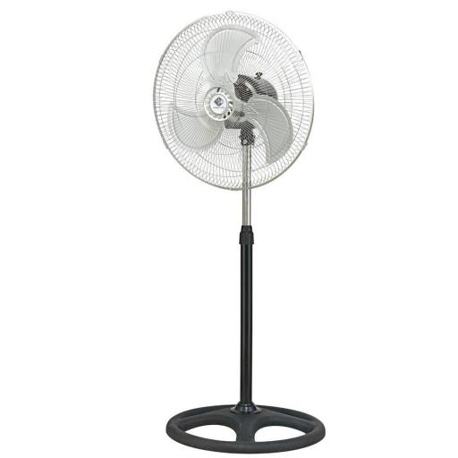 Ventilador de pie  Family Care 80w 3 aspas acero inoxidable [1]