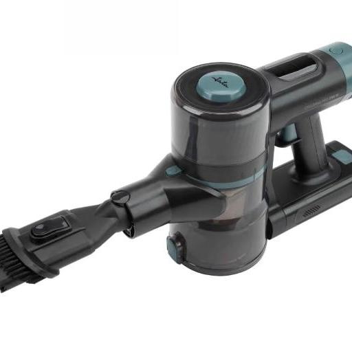 ASPIRADOR ESCOBA JATA S/CABLE 250/W 3 velocidades Podrás aspirar hasta 45 minutos ininterrumpidamente sin cables ni molestias [1]