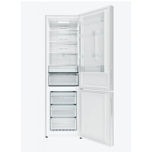 Frigorífico Combi Cecotec Blanco Ancho 59,5cm, Alto 200cm, Total NoFrost, Multi Airflow, Fast Freezing, FreshnessFlex HUB, HumidityFlex HUB y Puerta Reversible - Iluminación LED y Display Interior [1]