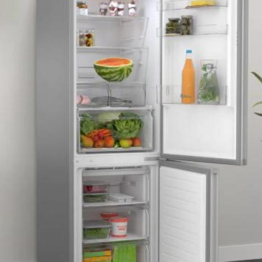  Frigorífico Combi Balay Total No Frost 186 x 60 x 66 Cm Clase E Acero Mate Antihuellas [1]