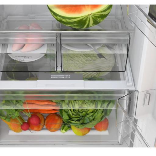  Frigorífico Combi Balay Total No Frost 186 x 60 x 66 Cm Clase E Acero Mate Antihuellas [2]