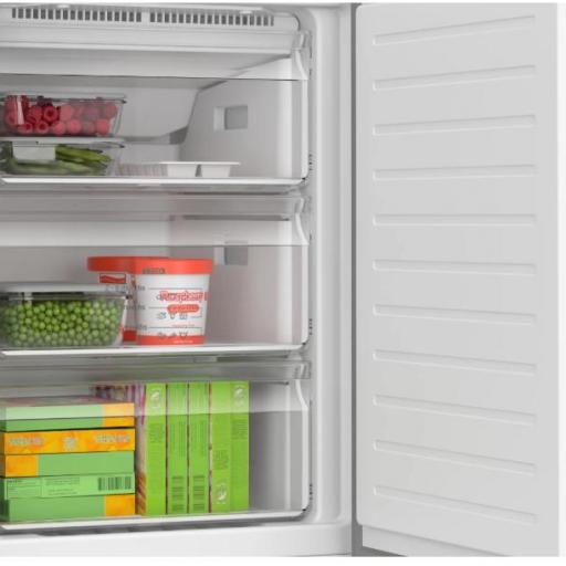  Frigorífico Combi Balay Total No Frost 186 x 60 x 66 Cm Clase E Acero Mate Antihuellas [3]