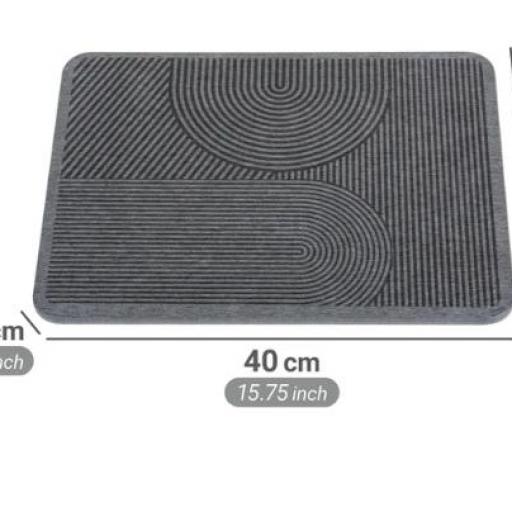 BANDEJA ESCURRIR DIATOMITA 40X0.9X30CM DAMON GRIS [1]