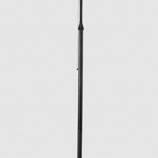 Calefactor Exterior Cuarzo Austral 2000w Negro C/pie 3elem.3pot.ip34 Orientable y giro 360º Regx50,5x50 Cm [1]