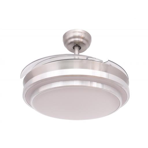 Ventilador Techo FM VT-Senza Plus - Motor DC, Aspas Plegables 107cm, Mando, Temporizador [2]