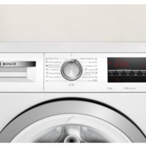 - Lavadora de Carga Frontal bosch Serie 6 9 Kg 1200 Rpm Clase A Blanca [1]