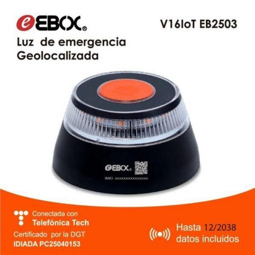 BALIZA GEOLOCALIZABLE EBOX V16 IoT DGT EB2503+FUND [0]