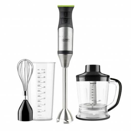 Batidor Taurus- 1500 W, Corriente alterna, Negro, Inox