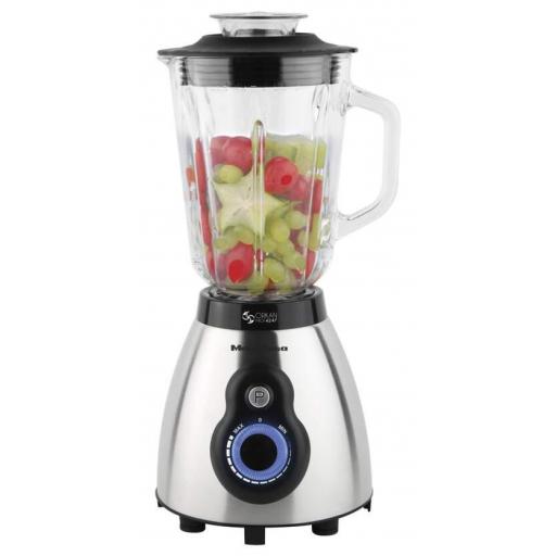 Batidora Vaso Megafesa . 1000 W, 1.5 L, Cristal, Inox, Negro [3]
