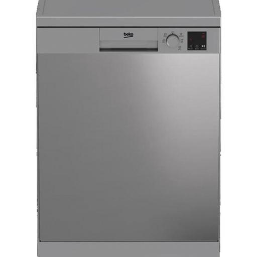 Lavavajillas Beko , 13 servicios, 5 programas, 60 cm, Inox