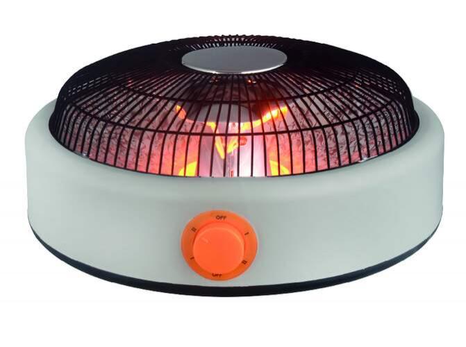 Brasero Ártica - 450/900W, resistencia Cerámica PTC, antivuelco, rejilla antiquemaduras