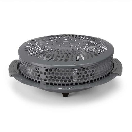 Brasero electrico ORBEGOZO 450w/900w, Asas de toque frio, Rejilla de seguridad, Sistema de fijacion incorporado, Reflector de calor