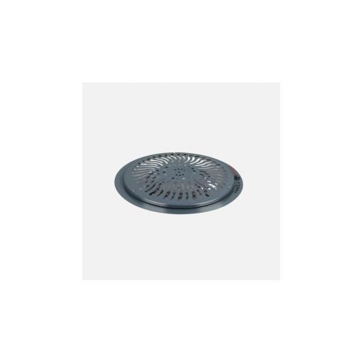 Brasero Elect.rudy Gris 900w 2pot Rejilla De Proteccion 3metros de cable,Luz Indicad.10,5x38,5x38,5cm [0]