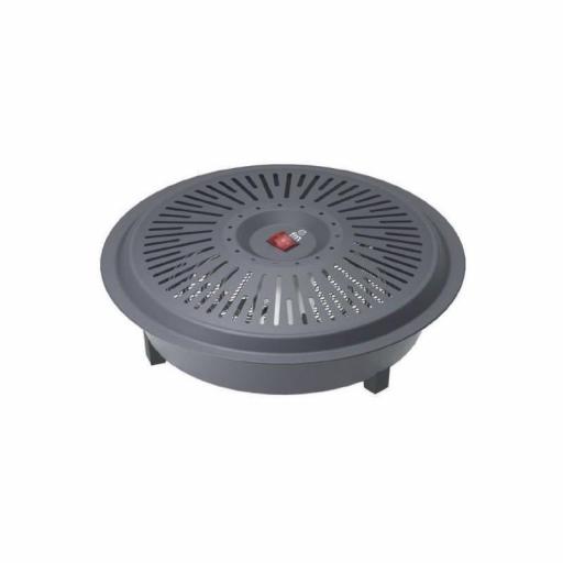 BRASERO FM 2 potencias: 425 W / 850 W NEGRO diámetro Ø 39 cm. [0]