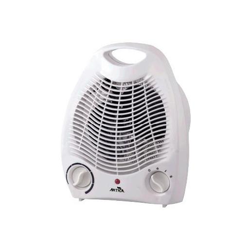 Calefactor Artica ACB2000 - 2000W/1000W, Termostato regulable, Sist. Seguridad antivuelco