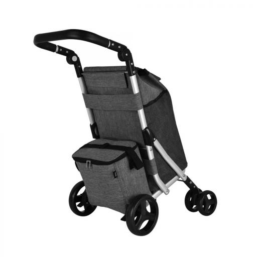 Carro de compra Jata Bolsa extraíble + Bolsa térmica 10 L Carga máxima: 45 kg. Dimensiones abierto: 44 x 59 x 98 cm [3]