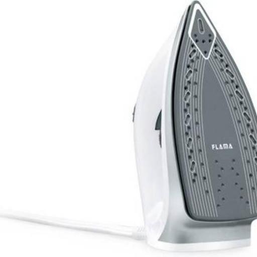 Centro de planchado Flama 5501- 2700 W, 120 gr/min, 6 bar, 1'1 L, Blanco [1]