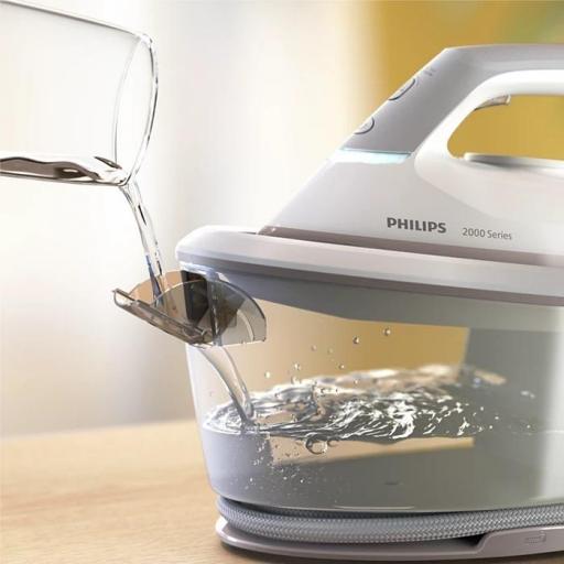 Centro Planchado Philips  - 2400 W, 110 g/min, Golpe Vapor 300 g, Blanco, Gris [3]