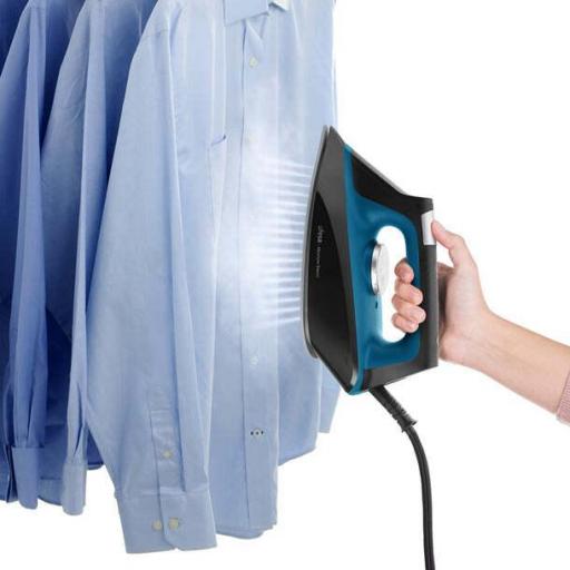 Centro Planchado Ufesa Absolute - Golpe de vapor 290 g/min, 6, 5 Bares, 1, 2 L, 2400 W, Negro, Azul [3]