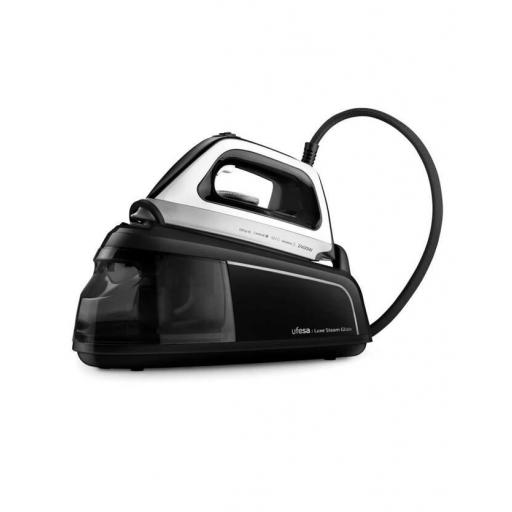  Centro de planchado UFESA Luxe Steam Glide, 2400 W, 220 gr/min, 5,5 bar, Cerámica, Negro [1]
