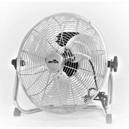 Ventilador circulador Artica AVI5535 - 55W, 35cm, 3 Aspas Metálicas, Rejilla cromada