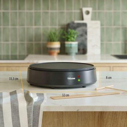 Crepera Tristar - 1200 W, 10 Niveles, 30 cm, Negro [2]