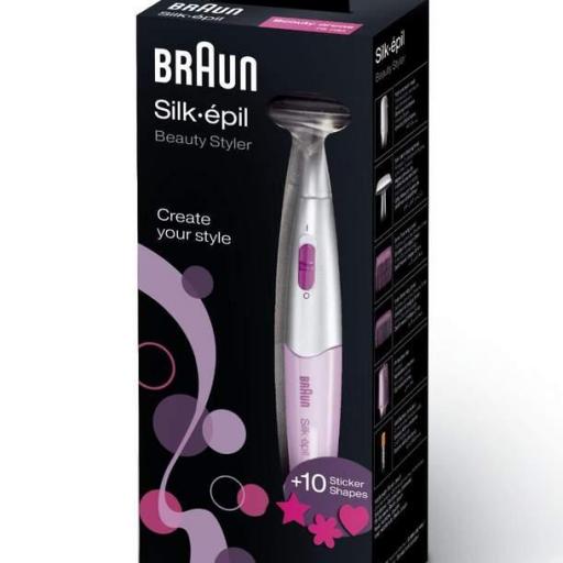 Depiladora Braun Silk-épil - Cabezal precisión, Peines, Accesorios