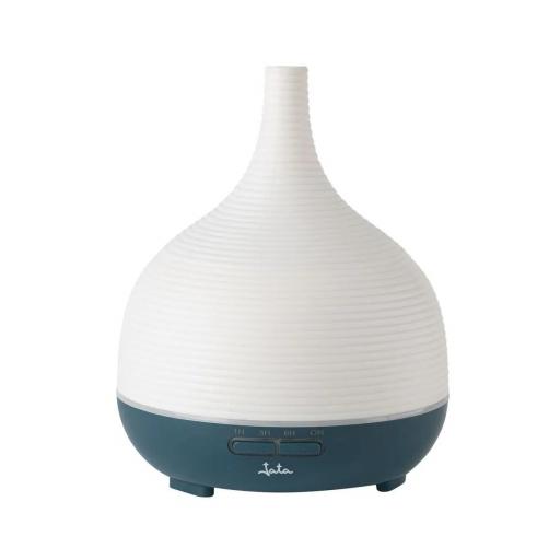 Humidificador Difusor JATA de Aceites Esenciales 300 ml – Aromaterapia con Luz LED 7 Colores, Temporizador 1-3-6h, Silencioso, Autoapagado, USB Portátil – Purificador y Ambientador