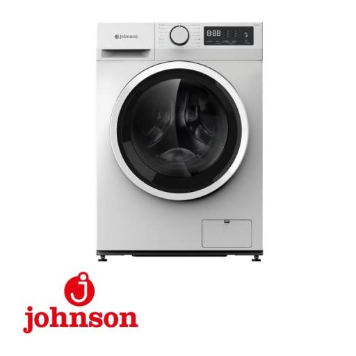 LAVADORA JOHNSON BLANCA 8KG MOTOR INVERTER 1400RPM CLASE A [0]