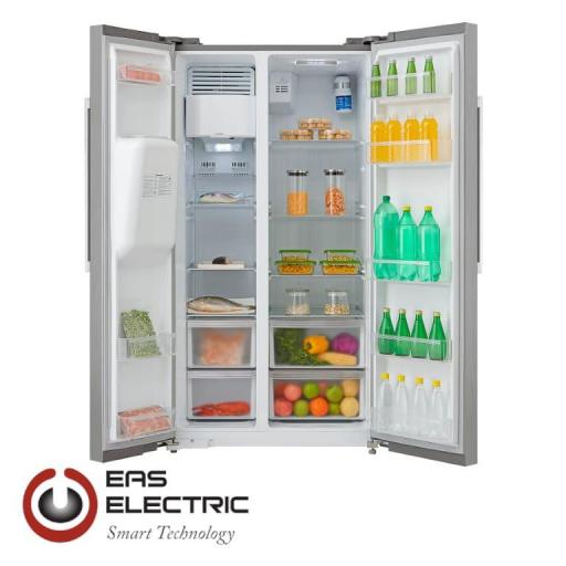SIDE BY SIDE EAS ELECTRIC NF 89.5X74.5X178.8 CLASE A+ INOX [1]