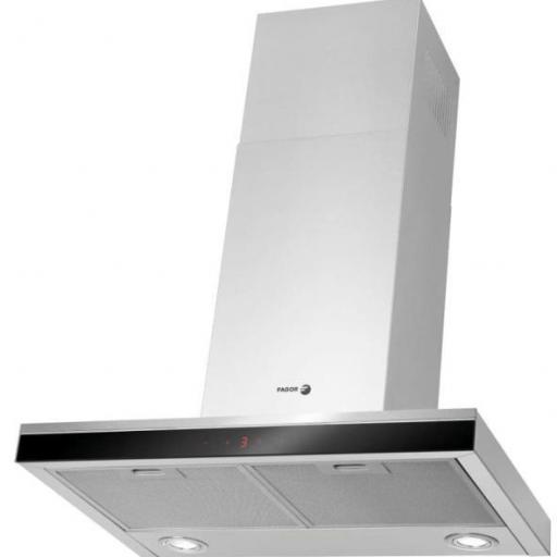 Campana decorativa - FAGOR , 4 velocidades, 683 m³/h, 600 mm, Acero inoxidable [0]