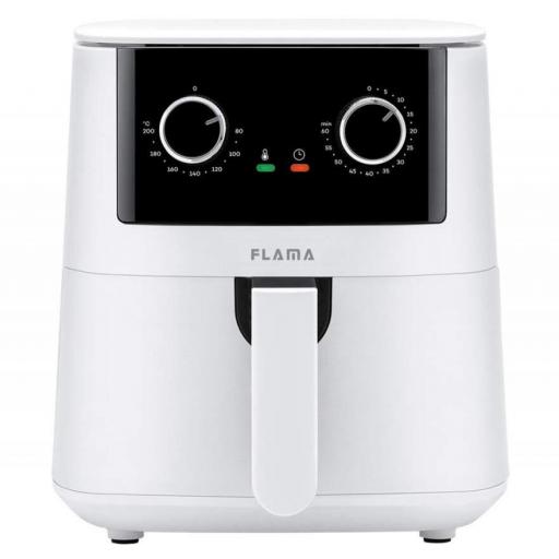 Freidora de Aire Flama 645FL  4.2L 1400W Blanco