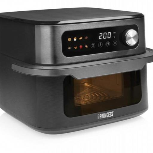 Freidora de Aire Princess 182480 Maxi Crisp - 10 litros, 8 programas, 200ºC, temporizador digital