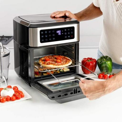 Freidora de aire Taurus Air Fry Digital - 12 L, 1800 W, 12 programas, Horno y AirFryer [2]