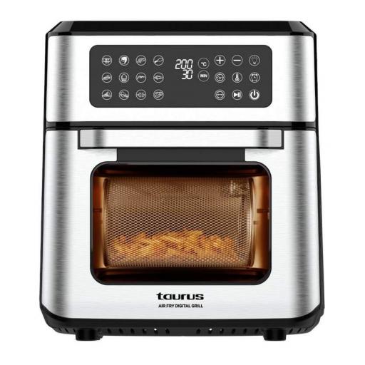 Freidora de aire Taurus Air Fry Digital - 12 L, 1800 W, 12 programas, Horno y AirFryer [0]