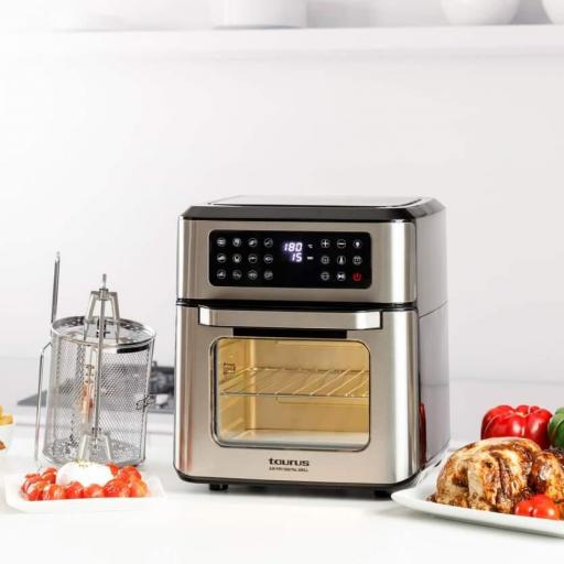 Freidora de aire Taurus Air Fry Digital - 12 L, 1800 W, 12 programas, Horno y AirFryer [1]