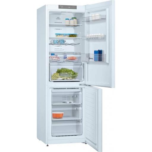 Frigorífico Combi Balay - E, 186cm, NoFrost, Cajón ExtraCold, ExtraFresh, LED, Blanco [1]