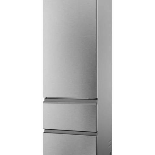 Frigorífico Combi Haier - 205 x 60 cm, Clase E, 414 litros, No Frost, Inox [0]