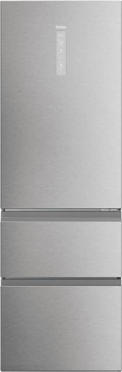 Frigorífico combi - HAIER , No Frost, No frost, Altura 1850 mm, Capacidad 360 l, Inox