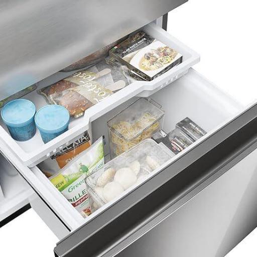 Frigorífico combi - HAIER , No Frost, No frost, Altura 1850 mm, Capacidad 360 l, Inox [2]