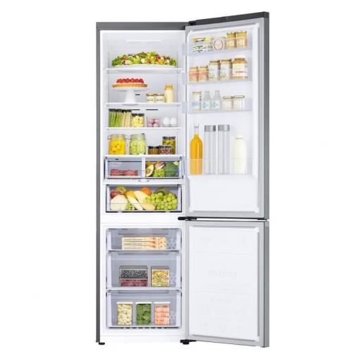 Frigorífico Samsung inox  Clase C, 203cm NoFrost, Humidity Fresh+, SpaceMax, WiFi [1]