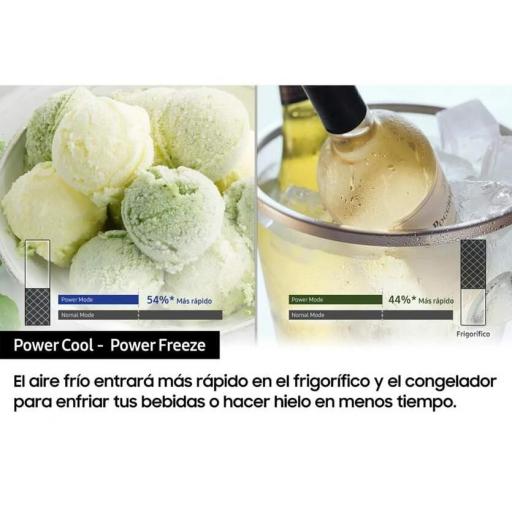 Frigorífico Samsung  - Clase C, 203cm, SpaceMax, NoFrost, Inverter, WiFi [3]