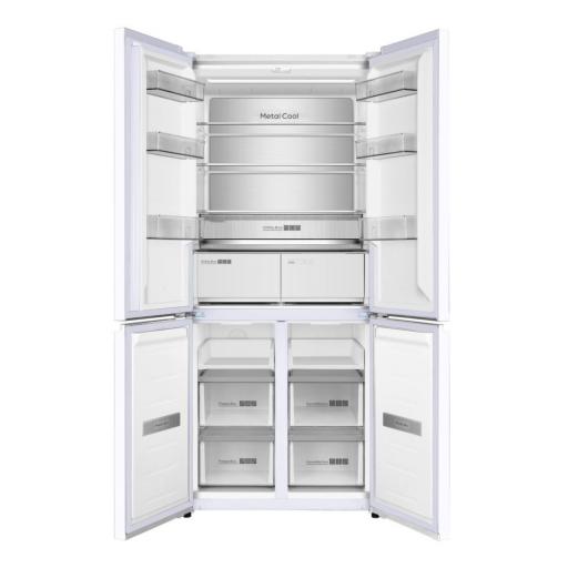 Frigorífico cuatro puertas johnson 190x84 cm E Cristal Blanco [1]