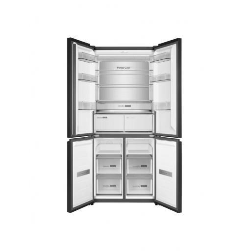 FRIGORIFICO 4 PUERTAS JOHNSON 190x83,3x64,1CM NF CLASE E CRISTAL NEGRO INSTALACIÓN FLEXIBmperatura con display LED en puerta  PowerCool&PowerFreeze - Modos de refrigerac [1]
