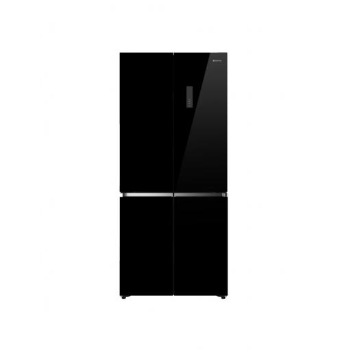 FRIGORIFICO 4 PUERTAS JOHNSON 190x83,3x64,1CM NF CLASE E CRISTAL NEGRO INSTALACIÓN FLEXIBmperatura con display LED en puerta  PowerCool&PowerFreeze - Modos de refrigerac [0]
