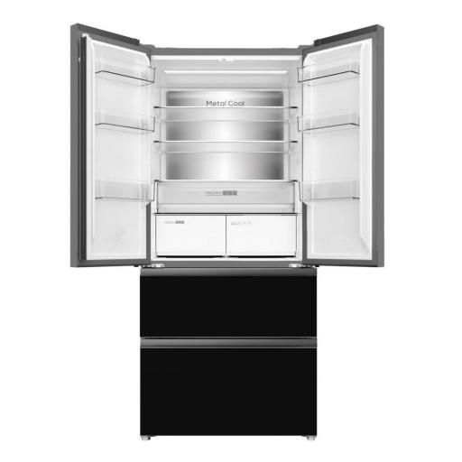 FRIGORIFICO FRANCES JOHNSON NF 190X84X64CM  E CRISTAL NEGRO INST. FLEXIBLE [1]